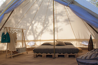 Soggiorno di due notti in Bell Tent con aperitivo presso Glamping Shauri in provincia di Siracusa