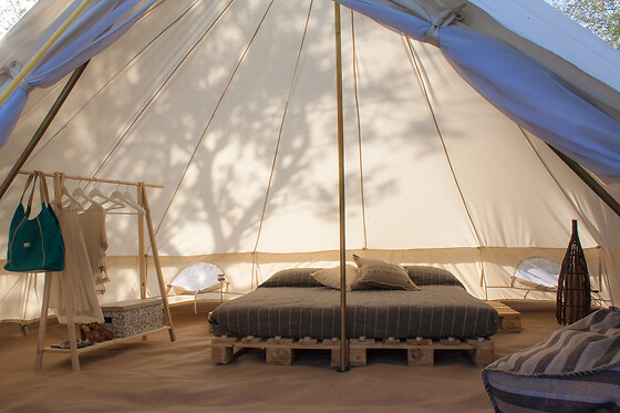 Soggiorno di due notti in Bell Tent con aperitivo presso Glamping Shauri in provincia di Siracusa