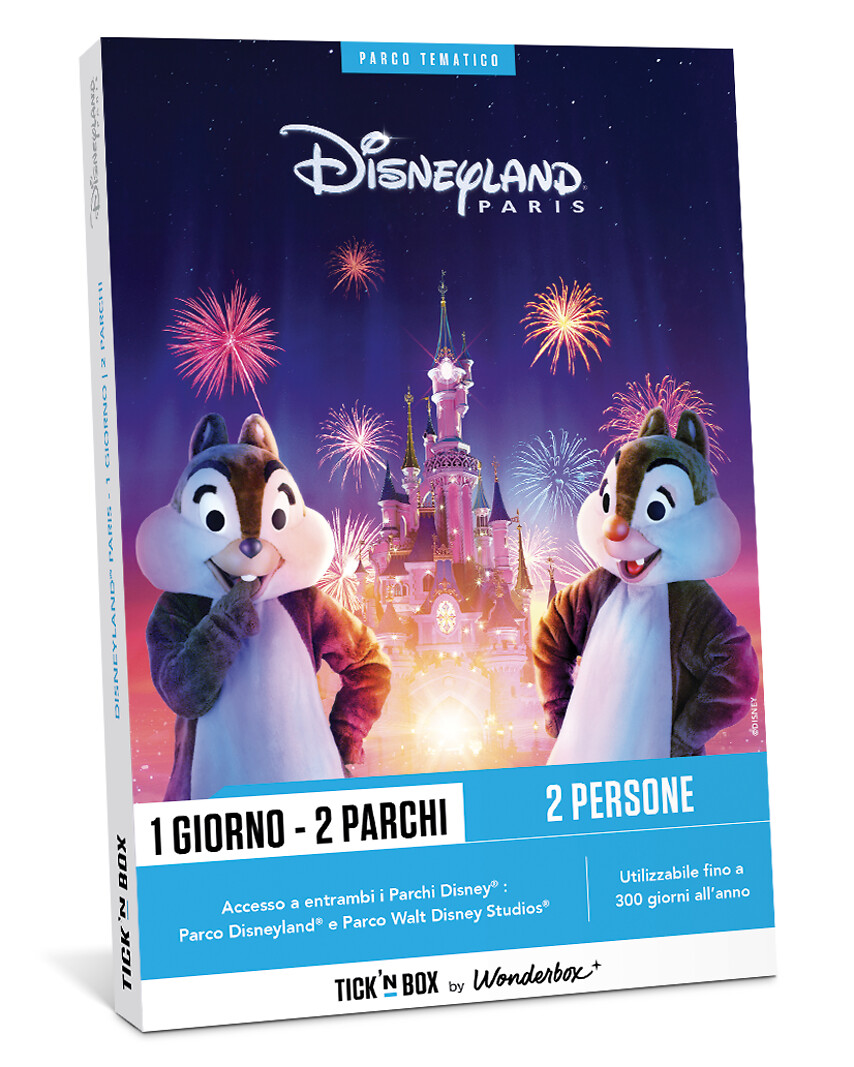 Disneyland Paris - 1 giorno / 2 parchi - 2 persone