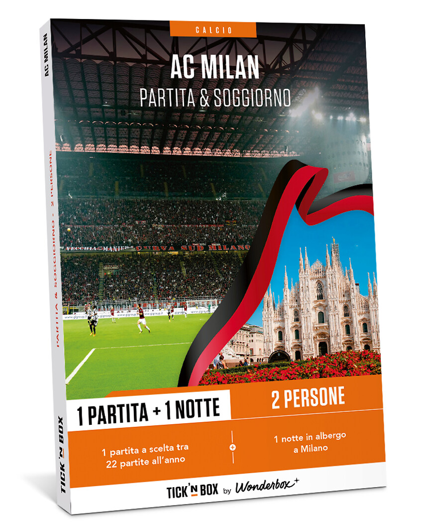 AC Milan Soggiorno - 2 biglietti + 1 notte