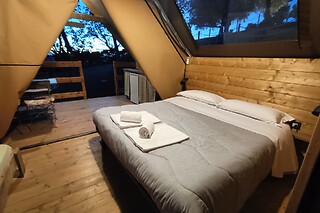 Soggiorno di una notte presso Resort Orizzonti Glamping in provincia di Fermo