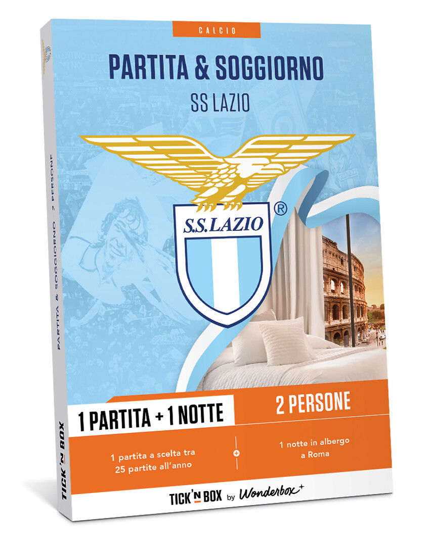 S.S. Lazio - 1 partita + 1 notte