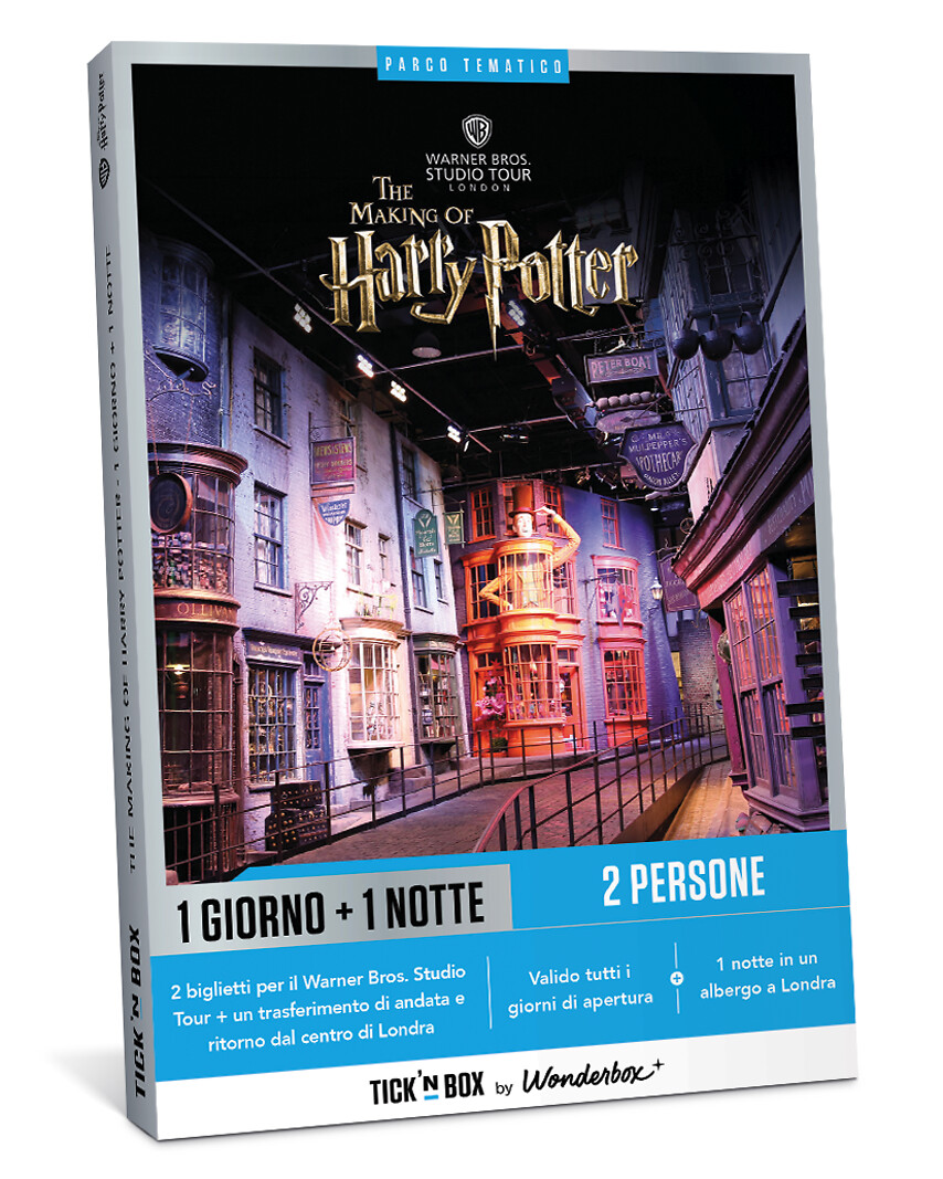 Harry Potter Studio - 2 biglietti + 1 notte