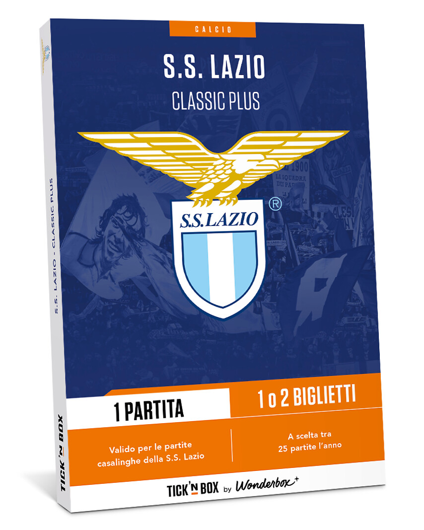 S.S. Lazio Classic Plus - 2 biglietti