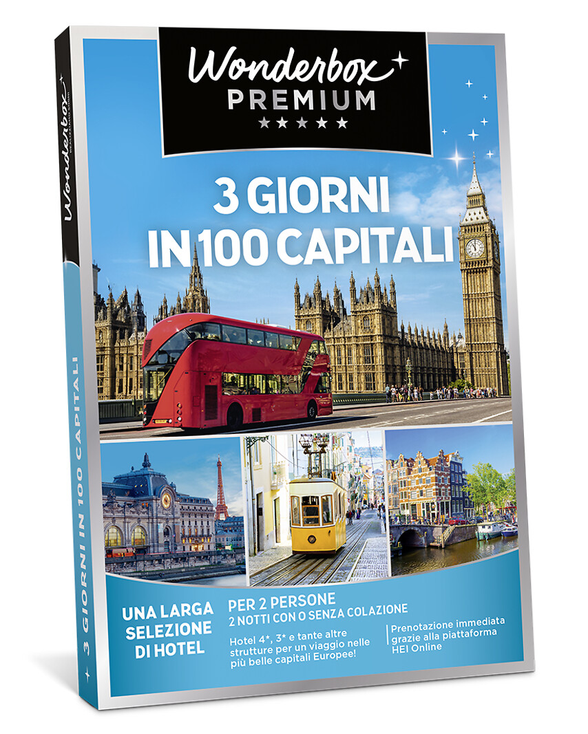 3 giorni in 100 capitali