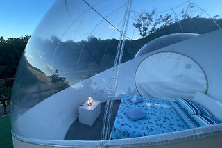 Soggiorno insolito di una notte in Bubble Room presso La Bolla Sotto le Stelle in provincia di Salerno