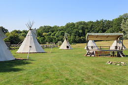 Les tipis du bonheur de vivre