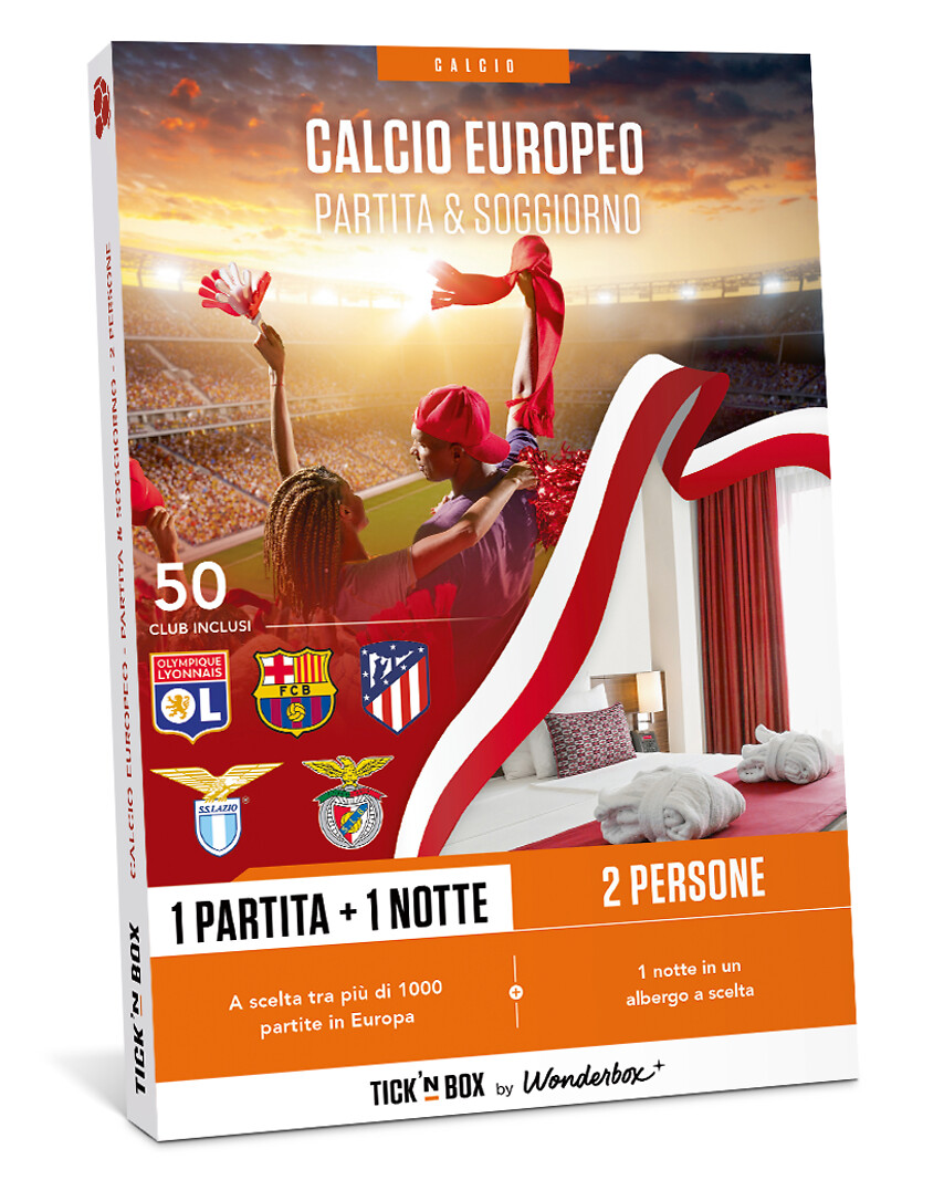 Calcio Europeo Soggiorno - 2 biglietti  + 1 notte