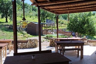 Soggiorno insolito di due notti in tenda all'agriturismo Tre Casali in provincia di Frosinone