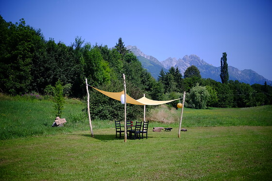 Soggiorno insolito di una notte presso Glamping That's Life in provincia di Belluno