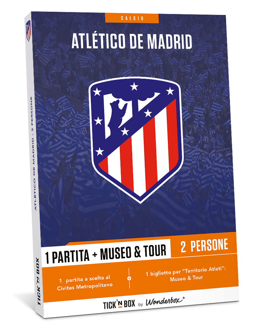 Atlético de Madrid - 2 biglietti + museo