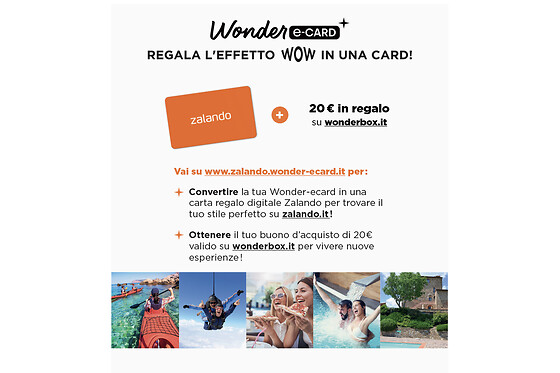 Wonder-ecard Zalando