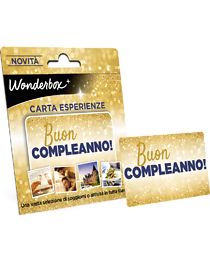Carta Esperienze Buon Compleanno
