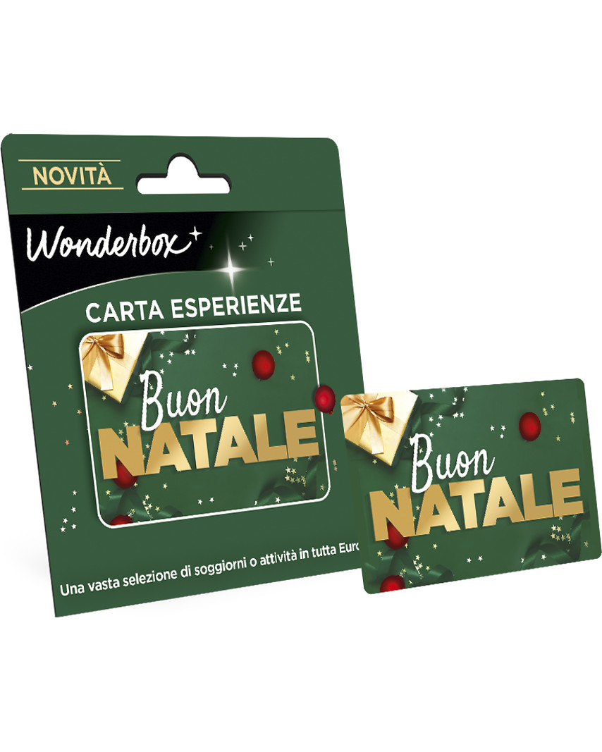 Carta Esperienze Buon Natale