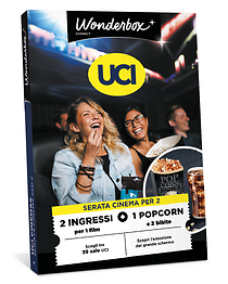 UCI Cinemas - 2 biglietti + popcorn + bibite